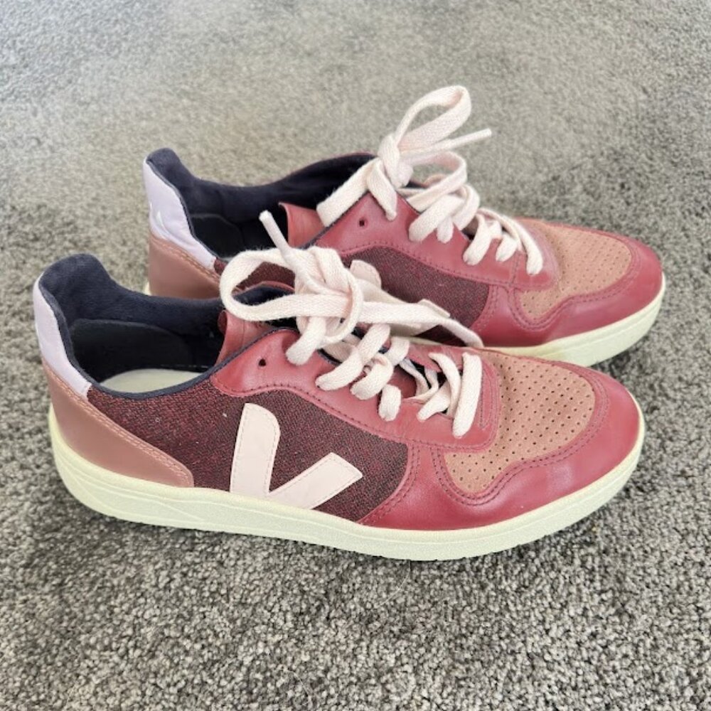 Veja™ V-10 Sneakers in Leather and Pixel - Madewell - Size 7